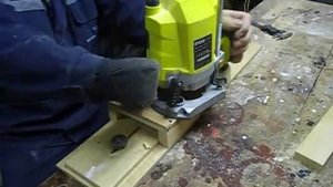 Приспособление для изготовления шипа фрезером