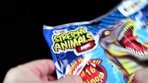 Craze ® Stretchy Animals Dinos - 16 Dinosaurier zum sammeln + Trading Cards - Teil 1