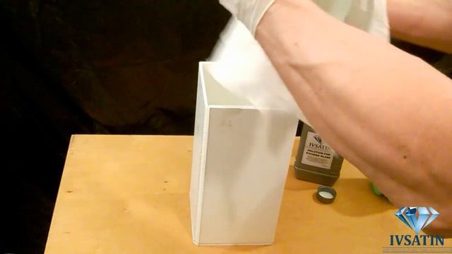 ✅ Сделать бутылку матовой. Травление стекла IVSATIN etching glass смотреть онлайн