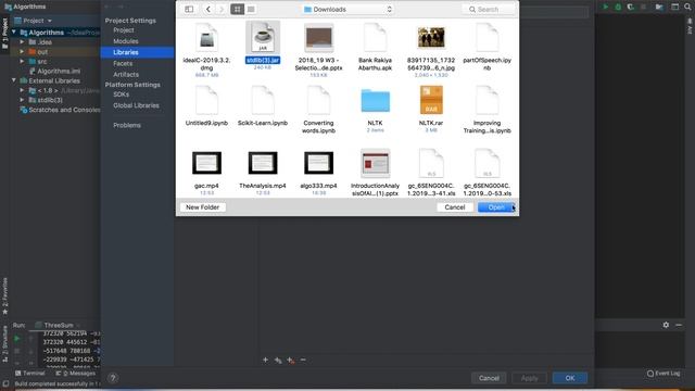 How to add a jar file to intellij project #Adding stdlib.jar смотреть онлайн