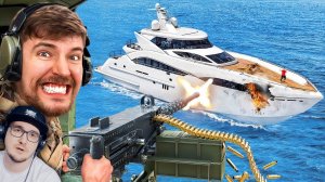 Защитишь Яхту, Оставишь Себе! ► Мр Бист ( MrBeast ) | Реакция