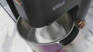 Приготовила маршмеллоу. Обзор планетарного миксера 5 в 1 Kitfort KT-1370.