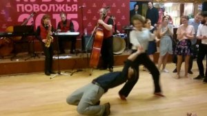 Кубок Поволжья 2015 Lindy Hop Invitational knock out 1/4 Финала 1 Заход