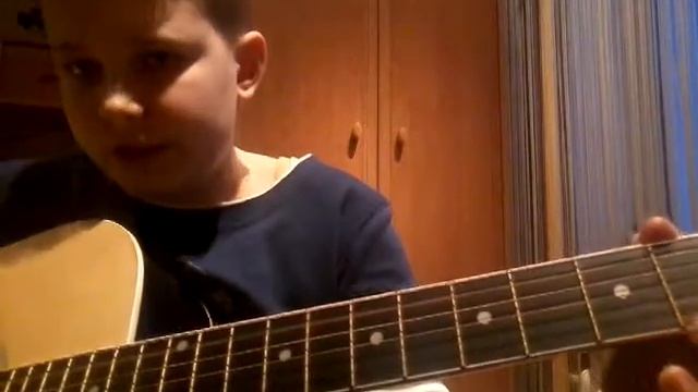 Игра на гитаре мелодия из Скайрима смотреть онлайн