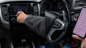 How to pair a mobile to the Bluetooth Audio System in a 2019 Mitsubishi L200