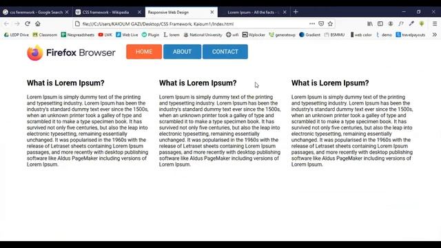 HTML and CSS Bangla Tutorial #18 | How to create your own CSS Framework