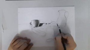 Урок ИЗО.  Натюрморт в графике