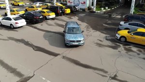 Оклейка Фольксваген Тигуан эксклюзивной пленкой.