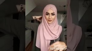 Как красиво завязать хиджаб???