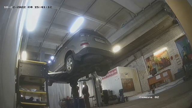 Установка защиты на Mitsubishi Outlander XL 2007 год. MOTODOR, арт. 01324 смотреть онлайн