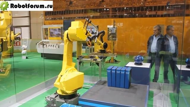Паллетайзер с автоматической сменой схватов