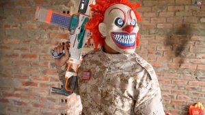 GUGU Nerf War : Mission Spacial S.W.A.T Assassin's Power Attacks Criminals Dangerously Stupid Masks