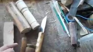 Как сделать  НОЖНЫ ДЛЯ НОЖА. Деревянные. Простейший вариант.