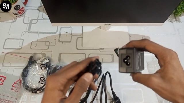 Unboxing And Details Review acer 21.5 inch Full HD IPS panel Monitor (HA220Q) смотреть онлайн