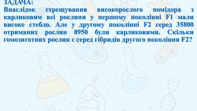 Генетика. Задачі. Моногібрибне схрещування #біологія #зно #мнт #генетика #biology смотреть онлайн