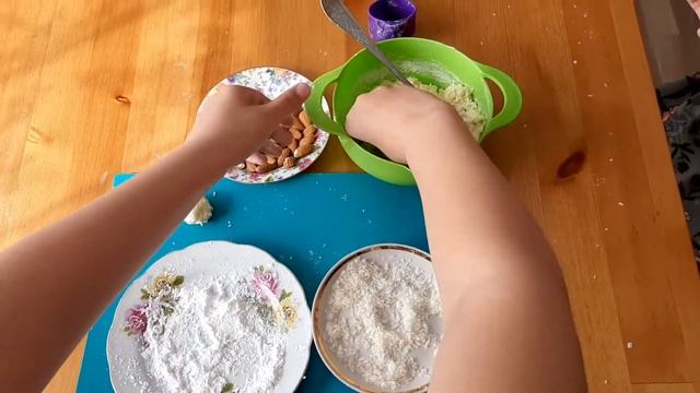 Кокосовые конфеты. Это приготовит даже ребенок!