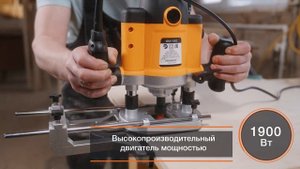 Фрезерная машина Вихрь ФМ-1900 в работе