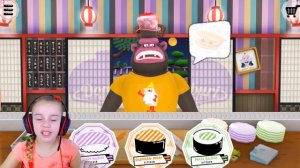 ГОТОВИМ СУШИ Челлендж что вкуснее Смешное видео для детей по игре МАСТЕР СУШИ