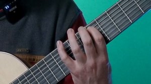 Урок на семиструнной гитаре  48 - Мажорная гамма с универсальной аппликатурой на семиструнной гитар