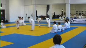 Aikido demonstration Children Айкидо Дети