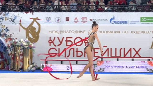 Maria Borisova Ribbon AA 1st Stage Strongest Cup Moscow 2023 смотреть онлайн