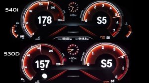 2017 BMW 540i vs. 530d G30 - Acceleration Sound 0-100, 0-200 km/h | APEX
