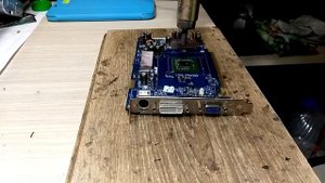 Диагностический ремонт видеокарты. Прогрев. ?