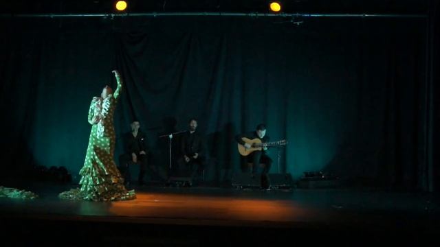 La Popi. Cantiñas con bata de cola y mantón. "En el Corazón" смотреть онлайн