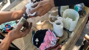 HONDA MOBILIO REPLACING NEW FUEL FILTER