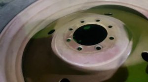 Спарки на мтз, новая резина, покраска дисков.