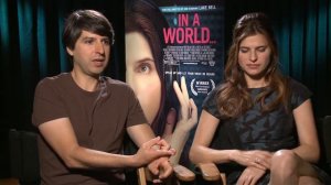 In A World: Lake Bell & Demetri Martin Exclusive Interview Part 2 of 2 | ScreenSlam