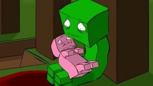 Minecraft мультик (1 часть).