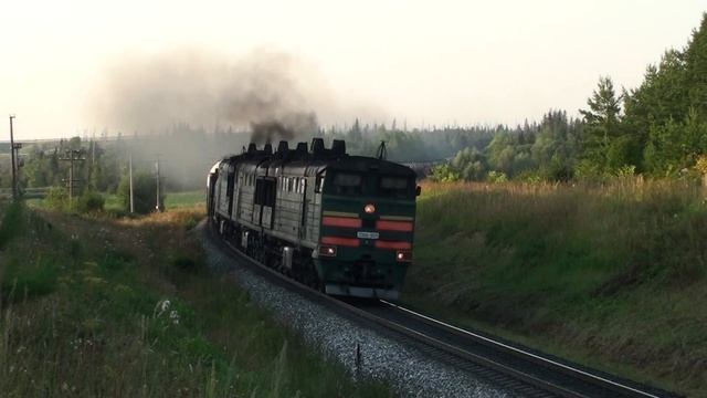 3ТЭ10У-0075 Алнаши-Туйма Татарстан Республикасы 10D100 СИЛА 10Д100 [РЖД] смотреть онлайн