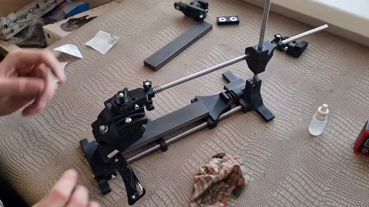 Заточка на "Ладье" + навес для стамесок! смотреть онлайн