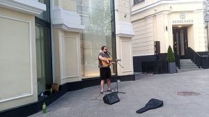 Музыка на улицах города Москвы