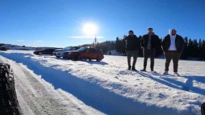 Ice drifting on a frozen lake track- Can am x3-rzr pro-Dirt bike and Cars