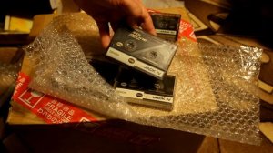 Посылка из Японии с кассетами и CD