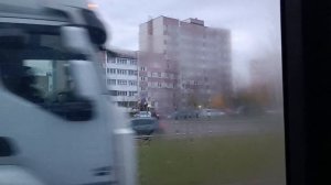 Поездка на СИНЕМ автобусе МАЗ 105 по маршруту № 34 (Гроднопромстрой - Вишневец).