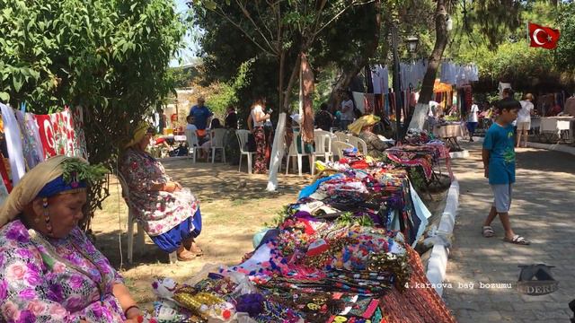 4. Karaova Bağ Bozumu Festivali  Mumcular Bodrum - Muğla | Grape Festival | جشنواره [K.DERE]