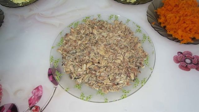 Классический  салат "Мимоза"