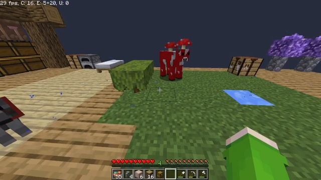 Выживание на одном блоке в Майнкрафт -- #3 | MrT1ks смотреть онлайн