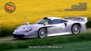 #102. Porsche 911 GT1 (996) Road car