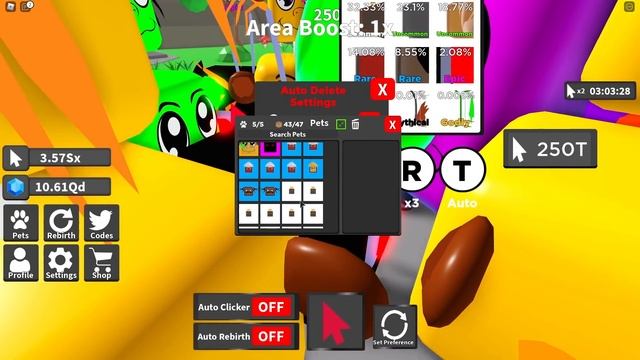 ПОДРУБИЛ ЧИТЫ В ЛЕГЕНДАРНОМ КЛИКЕРЕ В РОБЛОКС CLICKER LEGENDS! ROBLOX смотреть онлайн