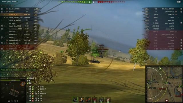 Бой на M4A1 Rev№1 Карта Проxоровка, смотреть онлайн