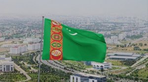 Флаг Туркменистана