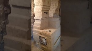 Штукатурка кирпичной печи, своими руками. #кирпич #своимируками #штукатурка #глина #деревня #печь