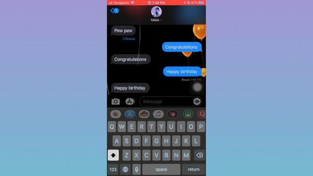 How To Do Cool iPhone iMessage Tricks Like Pew Pew смотреть онлайн