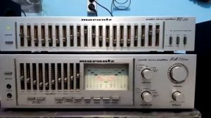 Marantz amplifier PM 750DC + marantz equalizer EQ 20