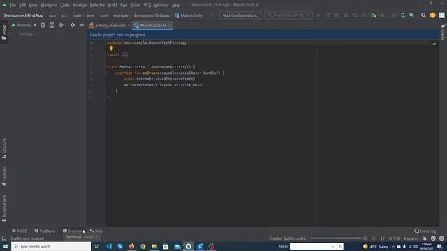 How To Create Hello World Application In Android Studio | Android Studio Tutorial For Beginners смотреть онлайн