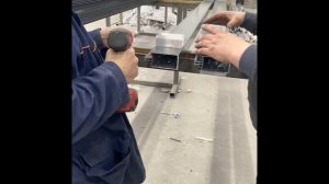 Сборка стойка ригель